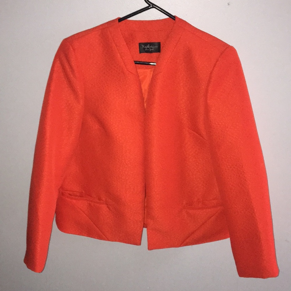 Katherine Orange Blazer